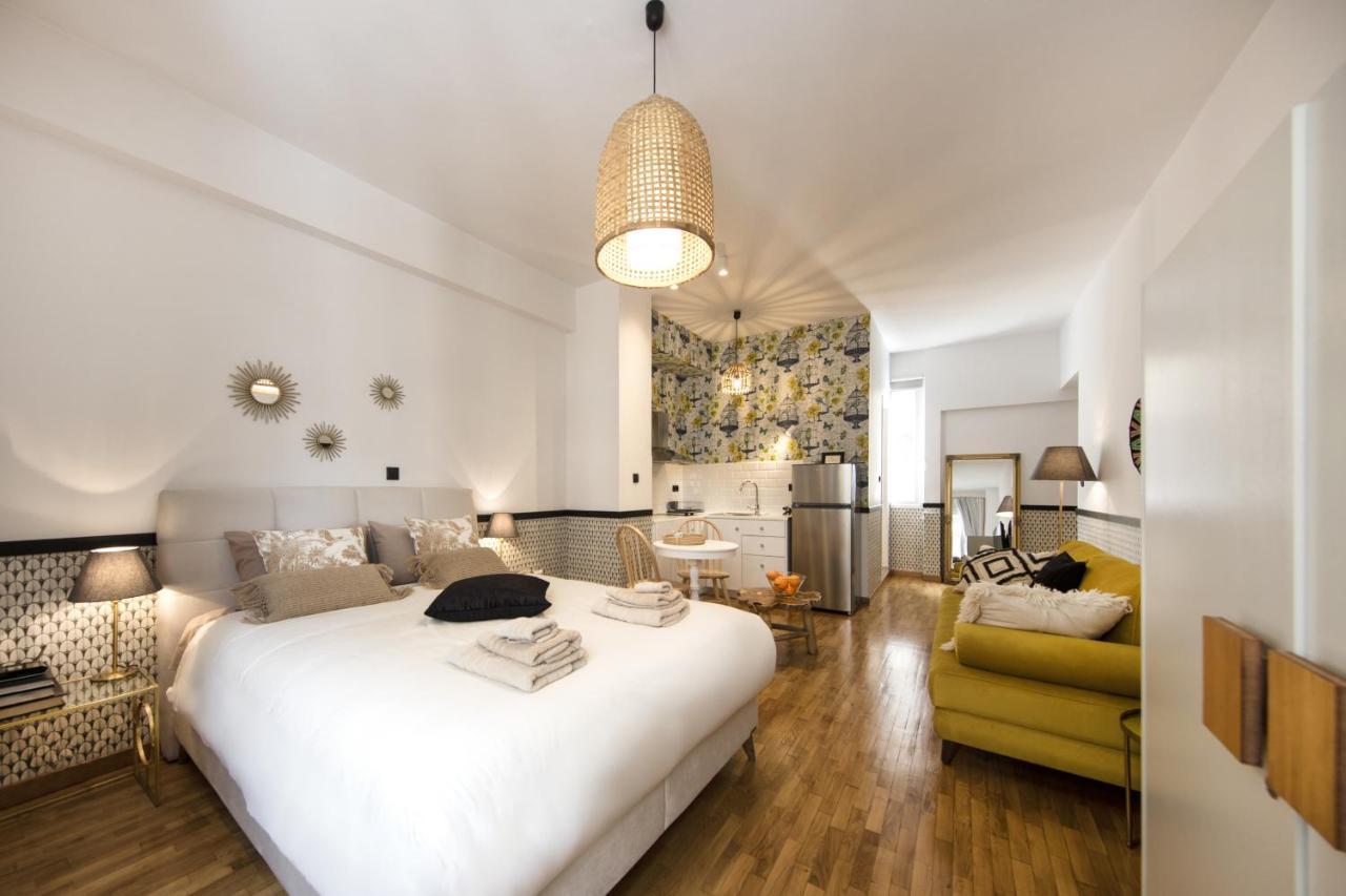 36m² Studio-Apartment, 1 eigene Athen Exterior foto