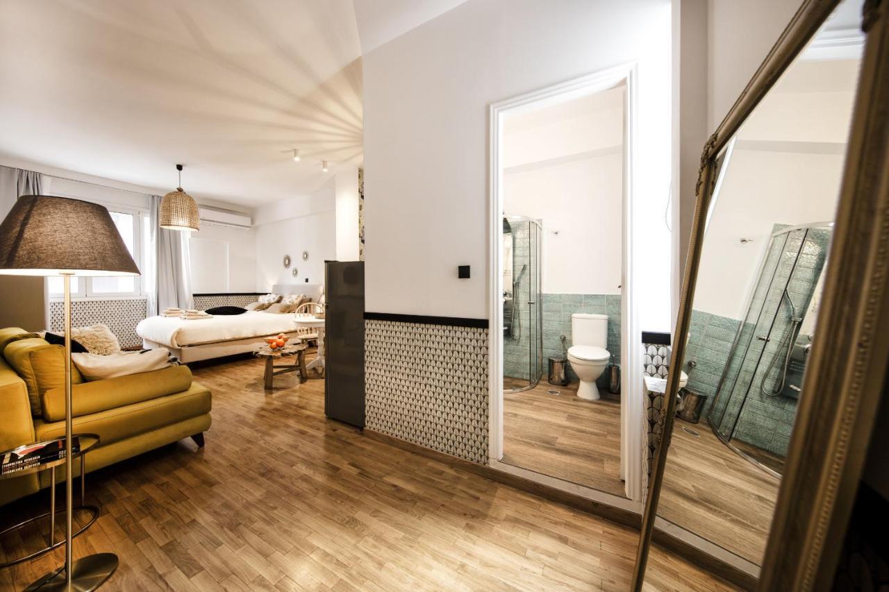 36m² Studio-Apartment, 1 eigene Athen Exterior foto