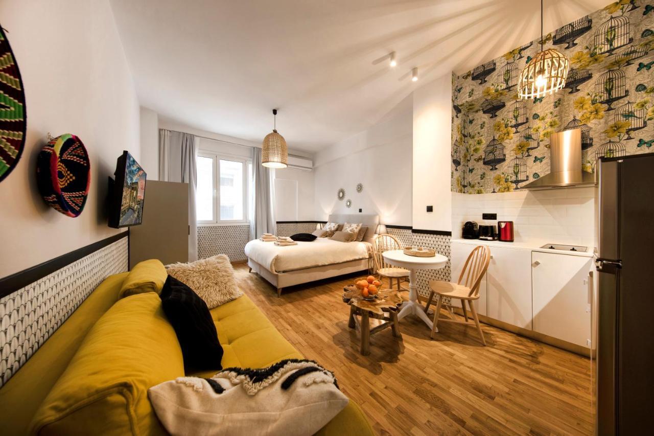 36m² Studio-Apartment, 1 eigene Athen Exterior foto