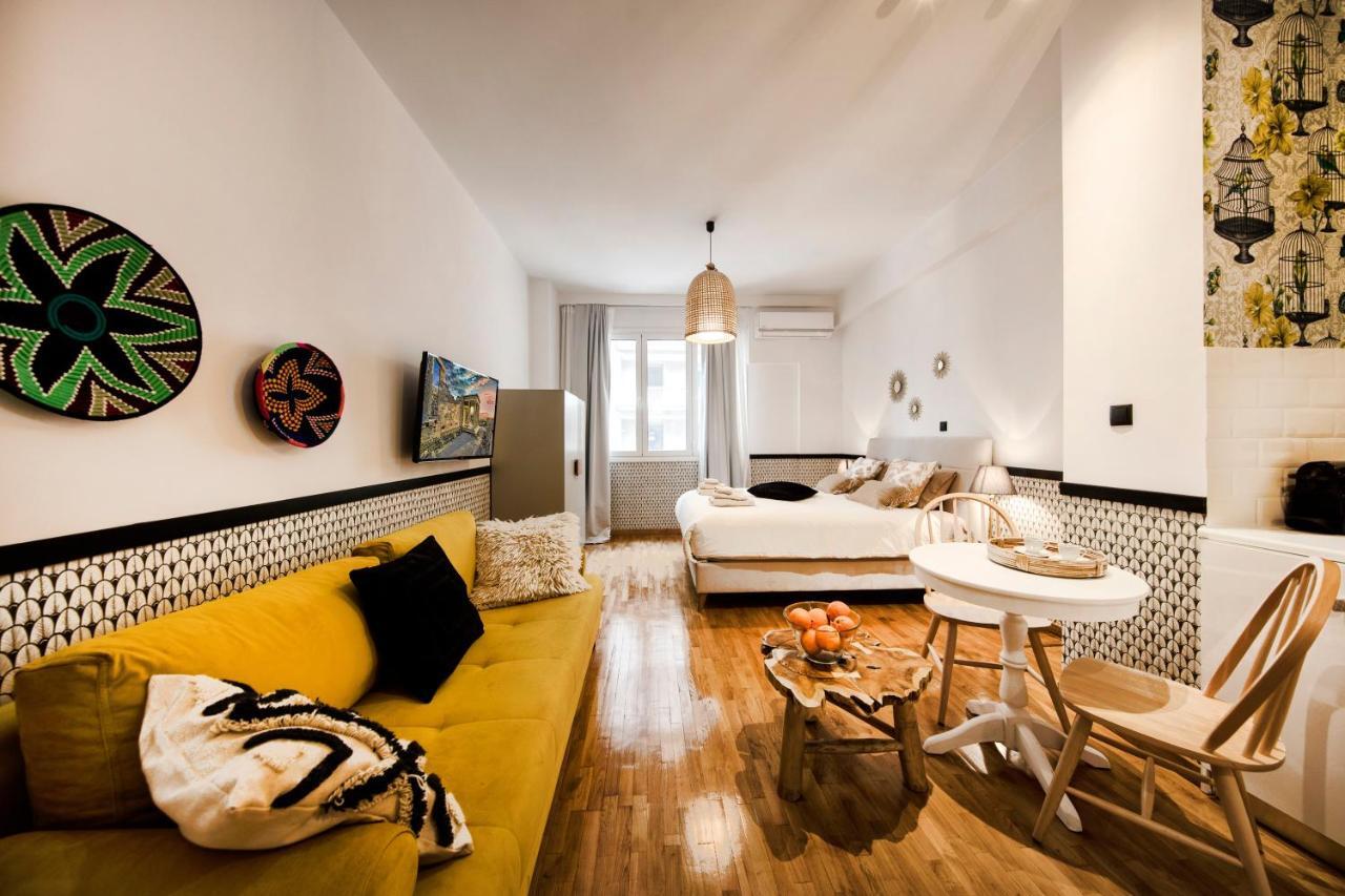 36m² Studio-Apartment, 1 eigene Athen Exterior foto